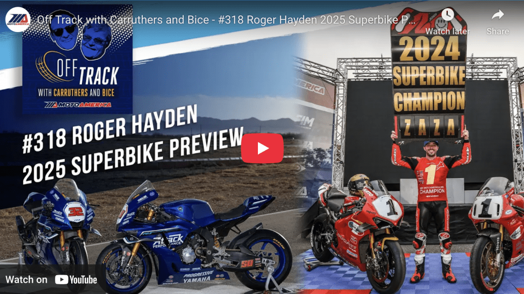 Read more about the article A Superbike Preview With Roger Hayden On This Week’s Off Track With Carruthers And Bice Podcast